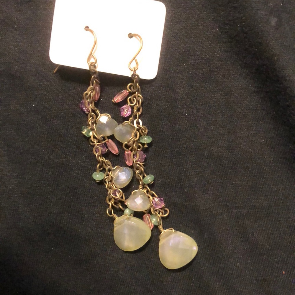 Drop earrings